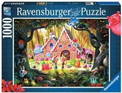 RAVENSBURGER CASSE-TÊTE 1000 PIÈCES - HANSEL ET GRETEL, ATTENTION ! #16950